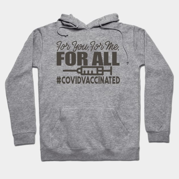 covid 19 vaccine Hoodie by Digifestas